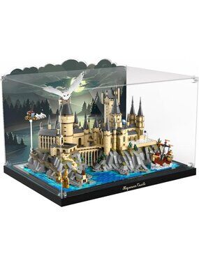 Dustproof Acrylic Display Case for Lego Hogwarts Castle 76419 - Perfect Model